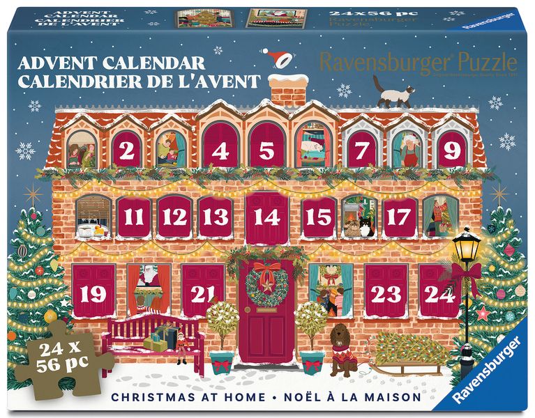 Puzzle Advent Calendar 2026 (Christmas At Home)