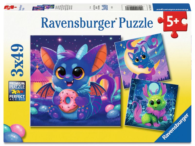 Little Demons 3x49pc Puzzles
