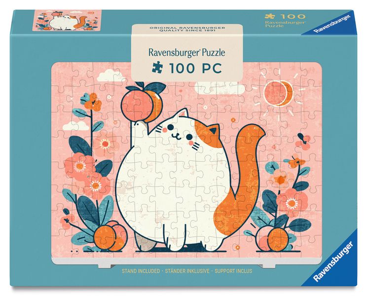 Peach Flavored 100 Pc Mini Puzzle