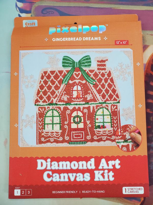 DIAMOND ART KIT - GINGERBREAD DREAMS