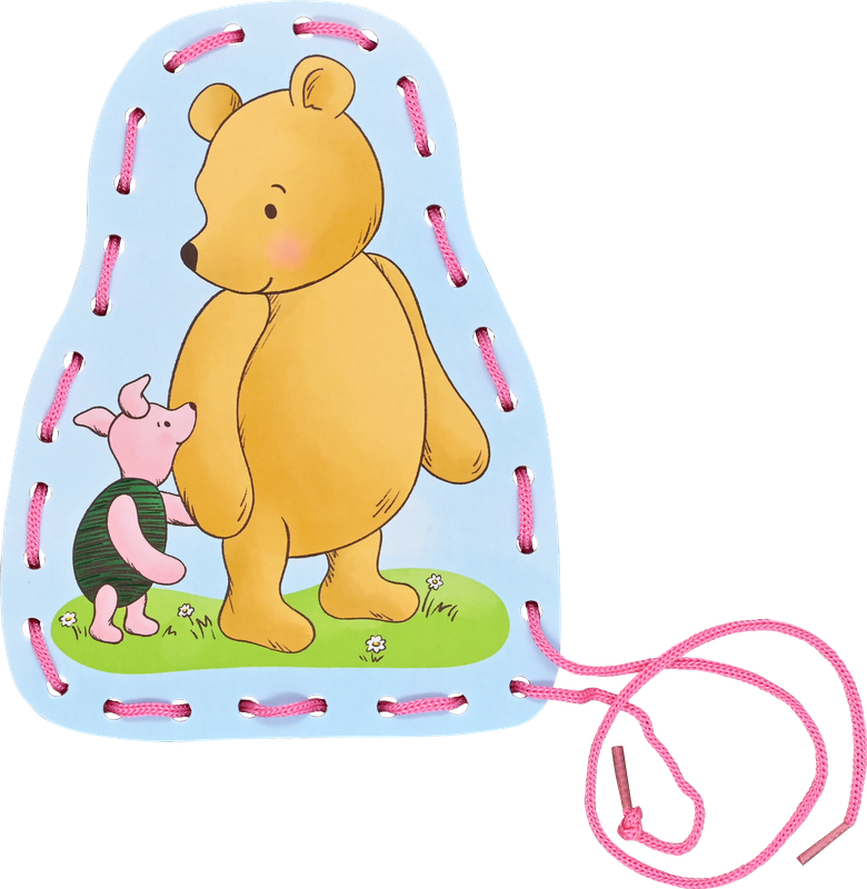 Winnie-the-Pooh Lacing Cards