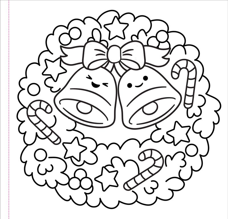 Color Me Cozy Christmas Adult Coloring Book