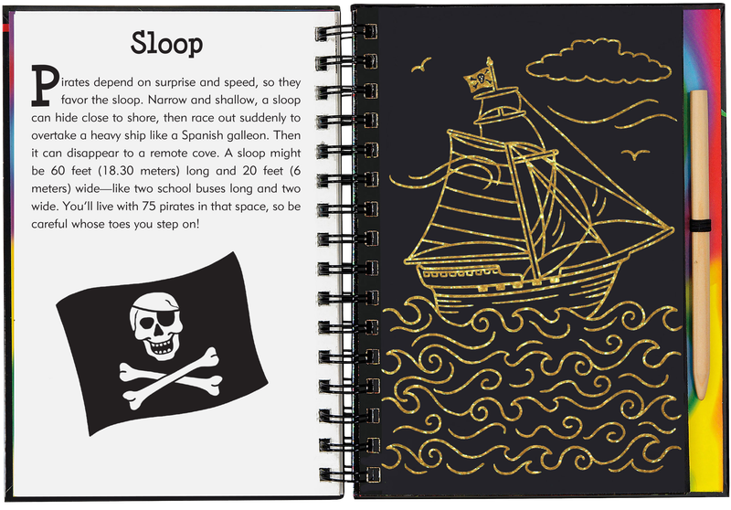 Pirates Scratch and Sketch