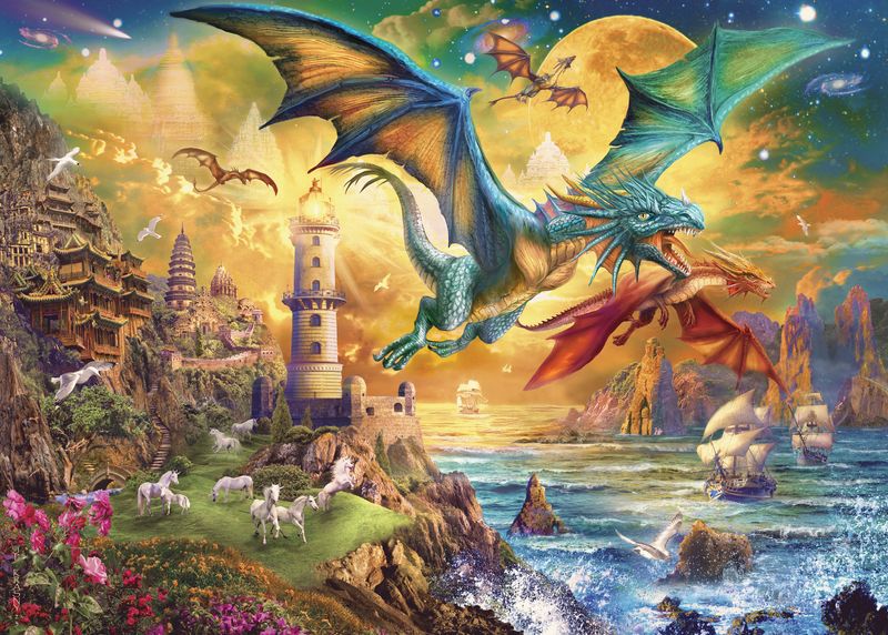 Land of Dragons 1000pc Jigsaw Puzzle