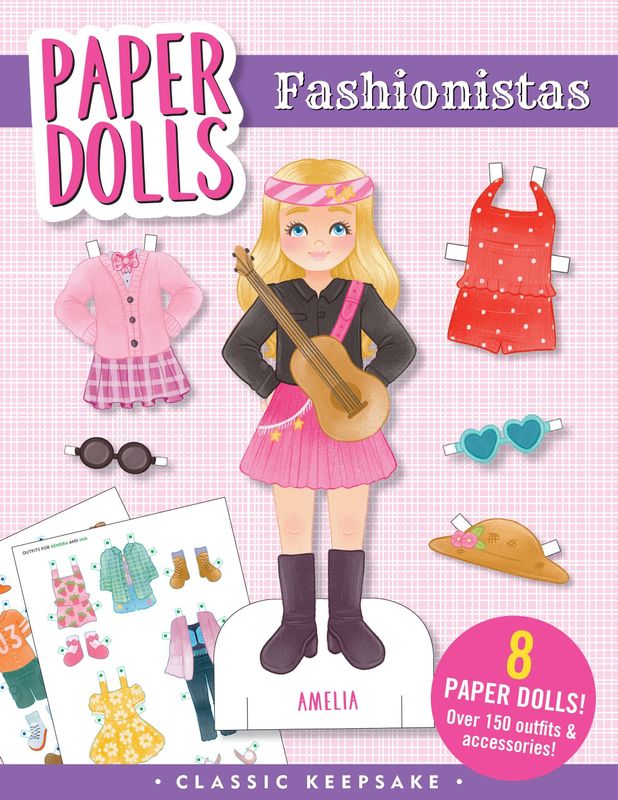 Classic Keepsake Paper Dolls - Fashionistas