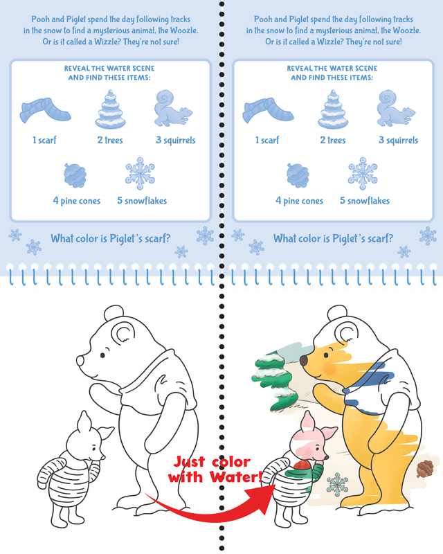 Winnie-the-Pooh - Color With Water