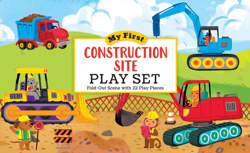 Construction Site Fold-Out Play Set