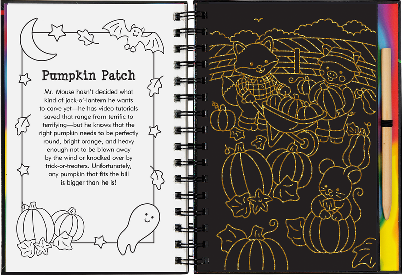 Scratch &amp; Sketch Cute &amp; Spooky Halloween