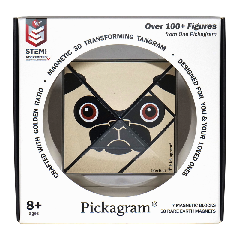 Pickagram Magnetic 3D Art Puzzle - 01 Nerfect