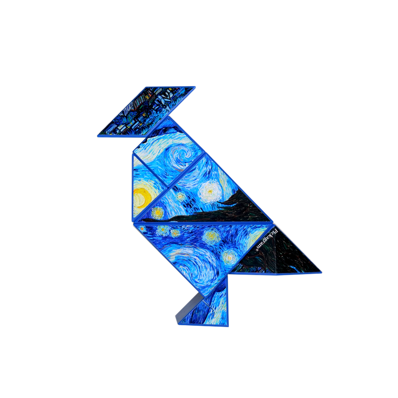 Art Pickagram Magnetic 3D Puzzle_The Starry Night