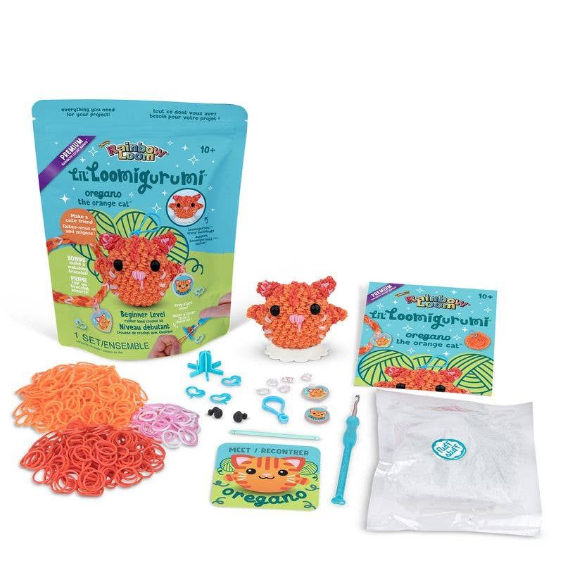 Lil' Loomigurumi Crochet Kit- Orange Cat