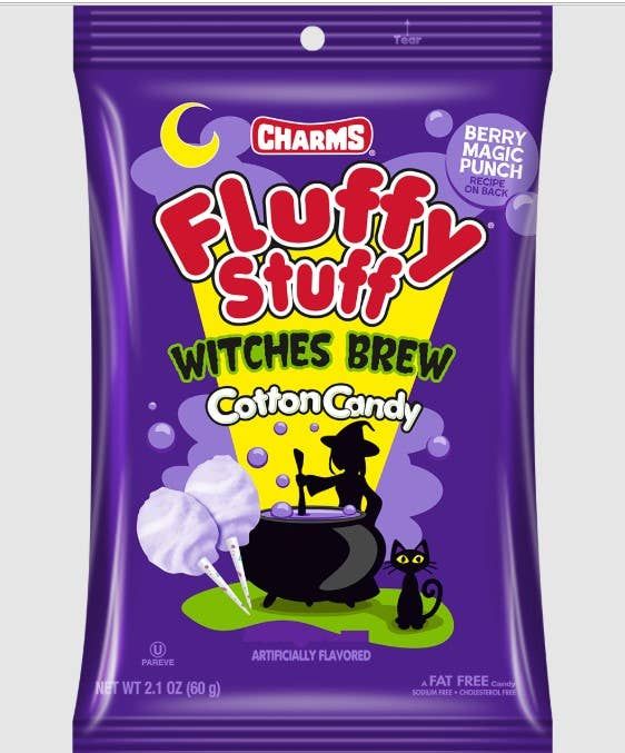 Fluffy Stuff Witches Brew Cotton Candy 2.1oz Bag