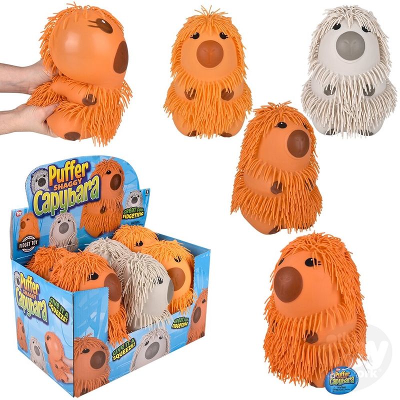 SHAGGY PUFFER CAPYBARA 8inch