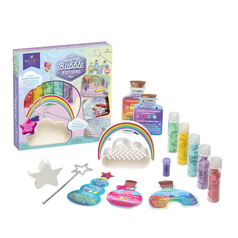 MAGICAL BATH BUBBLE POTIONS