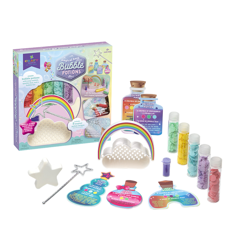 MAGICAL BATH BUBBLE POTIONS