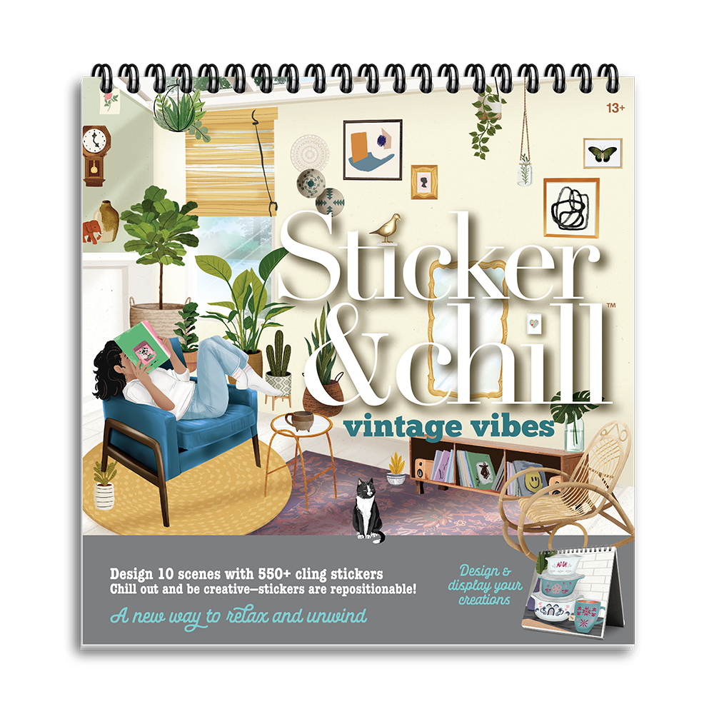 STICKER &amp; CHILL VINTAGE VIBES