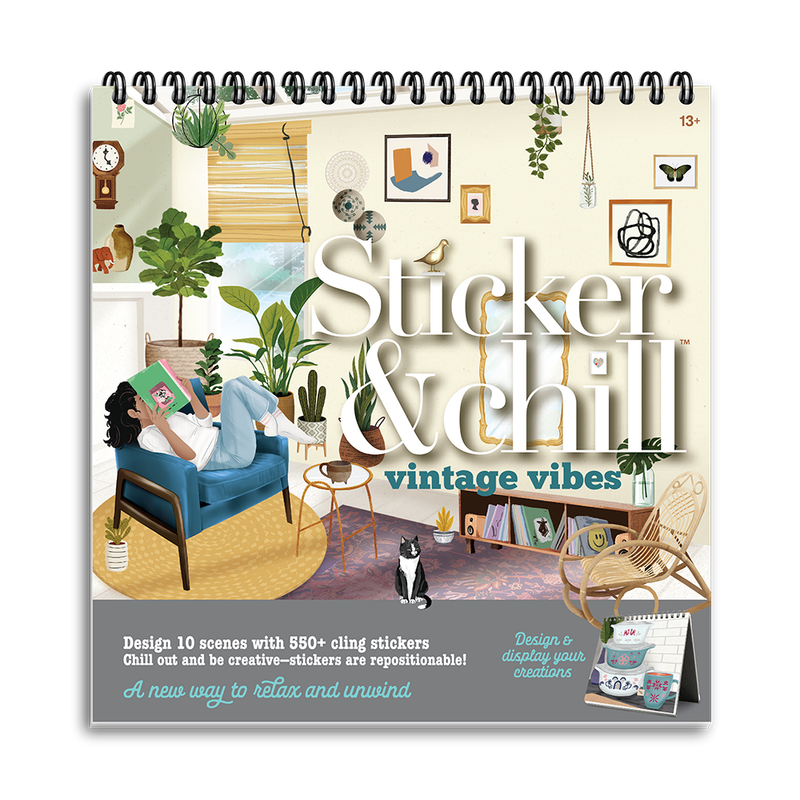 STICKER &amp; CHILL VINTAGE VIBES