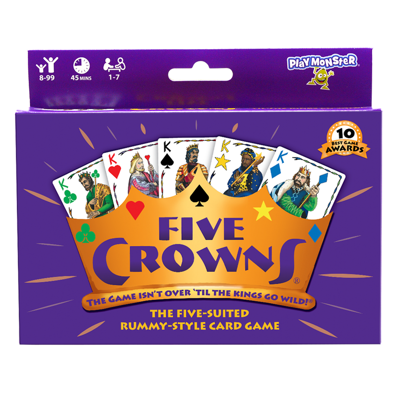 FIVE CROWNS CARD GAME