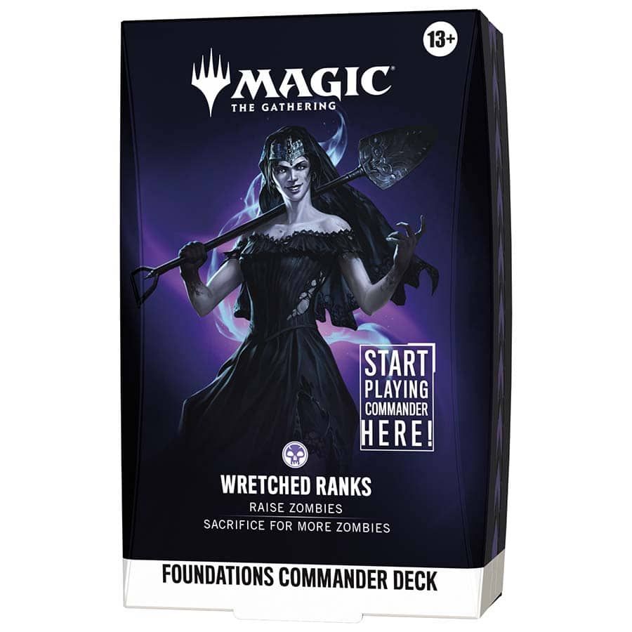 MTG FOUNDATIONS COMMANDER DK WRETCHED
