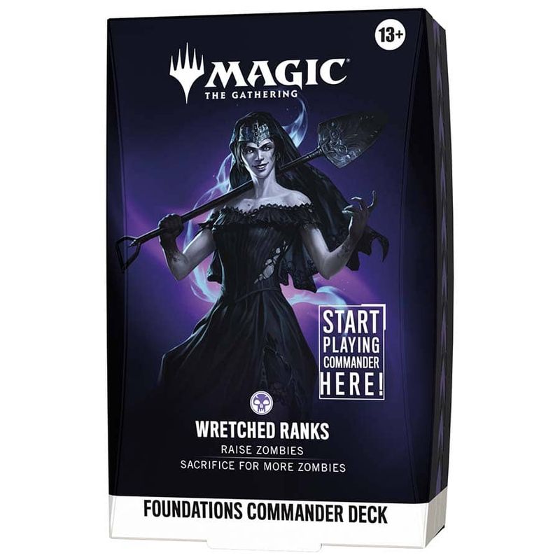 MTG FOUNDATIONS COMMANDER DK WRETCHED