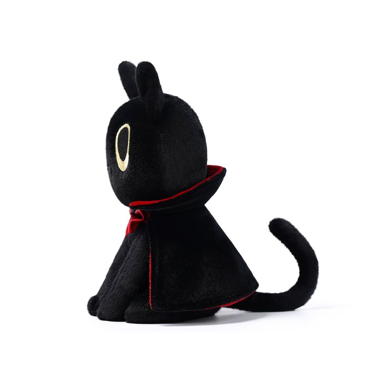 Dracula Cat Halloween Weighted Plush Animal 7"