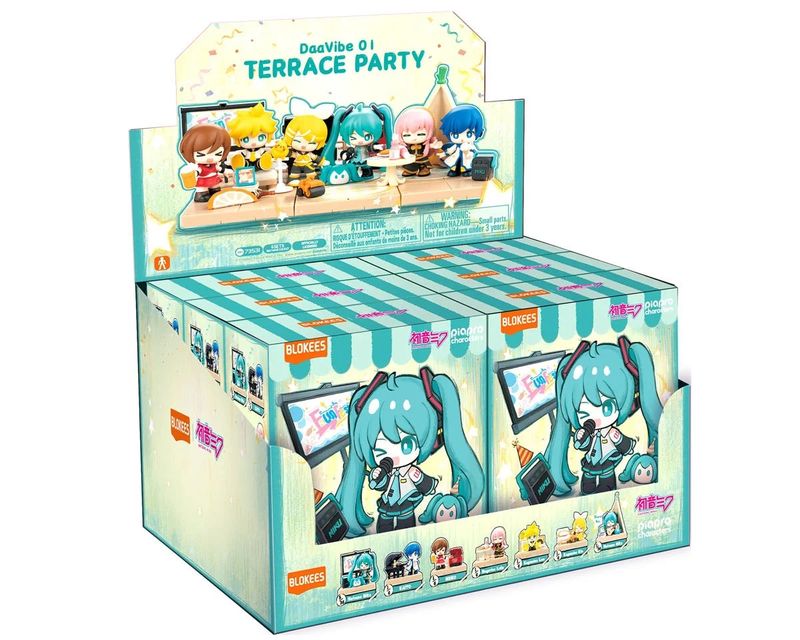 DaaVibe Hatsune Miku Terrace Party Blind Box Model Asst