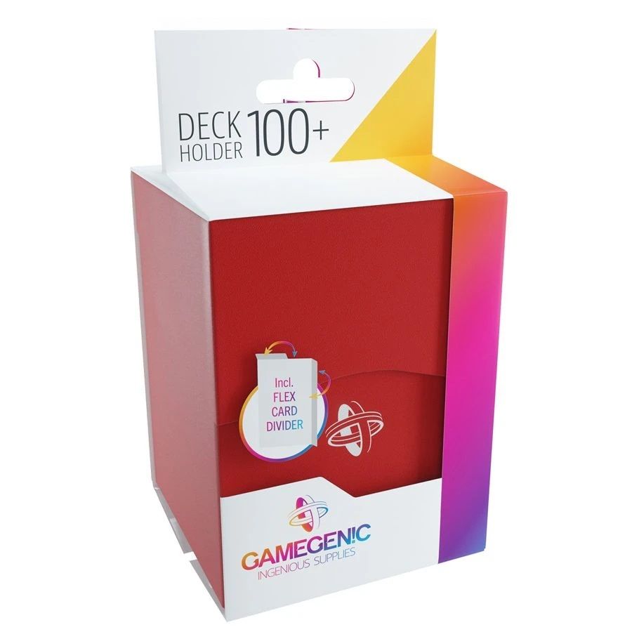 DECK BOX DECK HOLDER 100+ RED