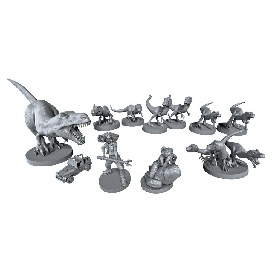 Final Girl: The Raptor Games Minis