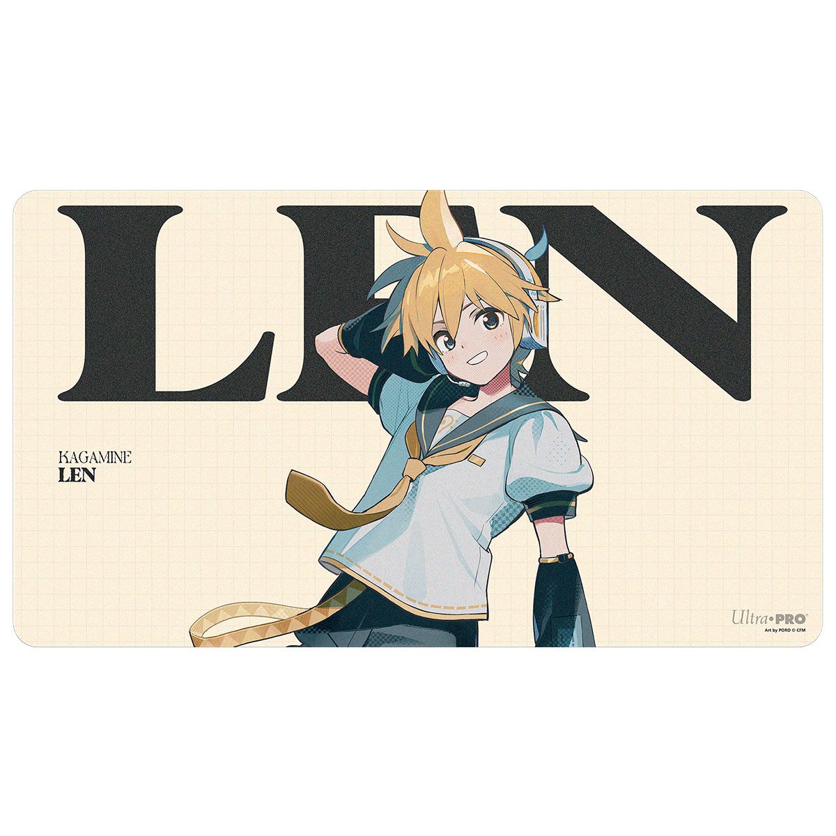 HATSUNE MIKU RETRO SOUNDSCAPES LEN PLAYMAT