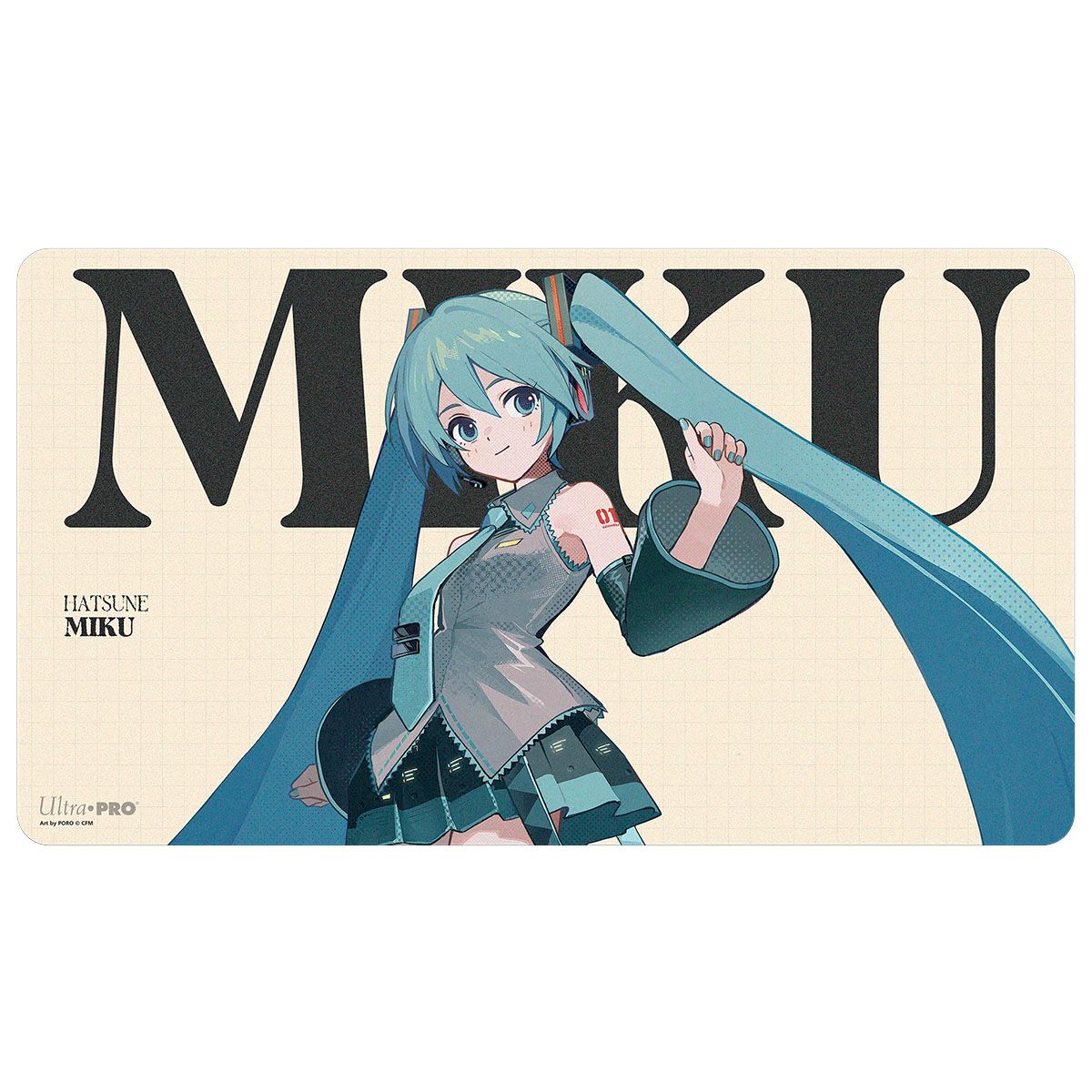 HATSUNE MIKU RETRO SOUNDSCAPES MIKU PLAYMAT