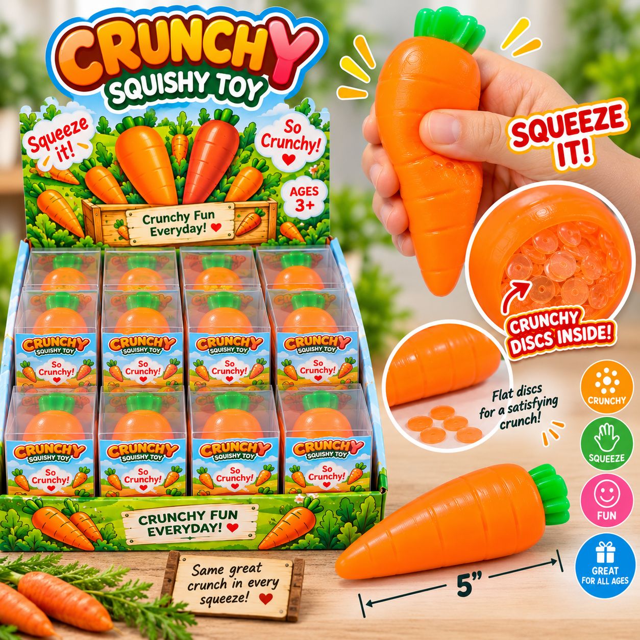 Crunchy Carrot Squishy