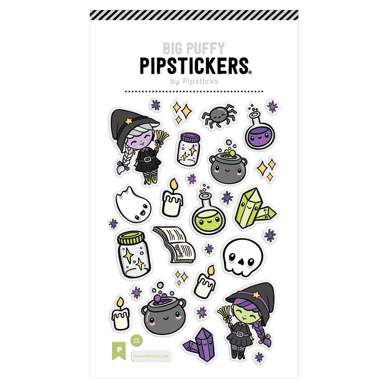 Puffy Learning To Spell PipStickers