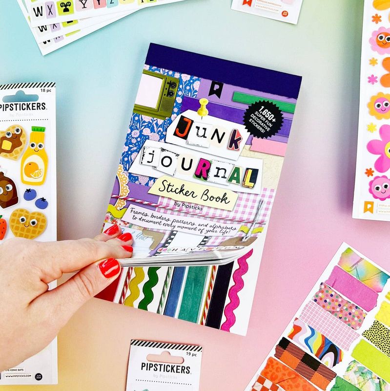 Mix &amp; Match Junk Journal Sticker Book