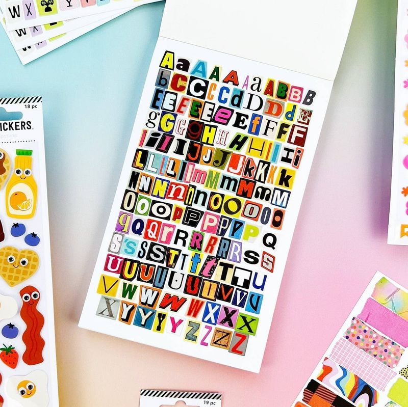 Mix &amp; Match Junk Journal Sticker Book
