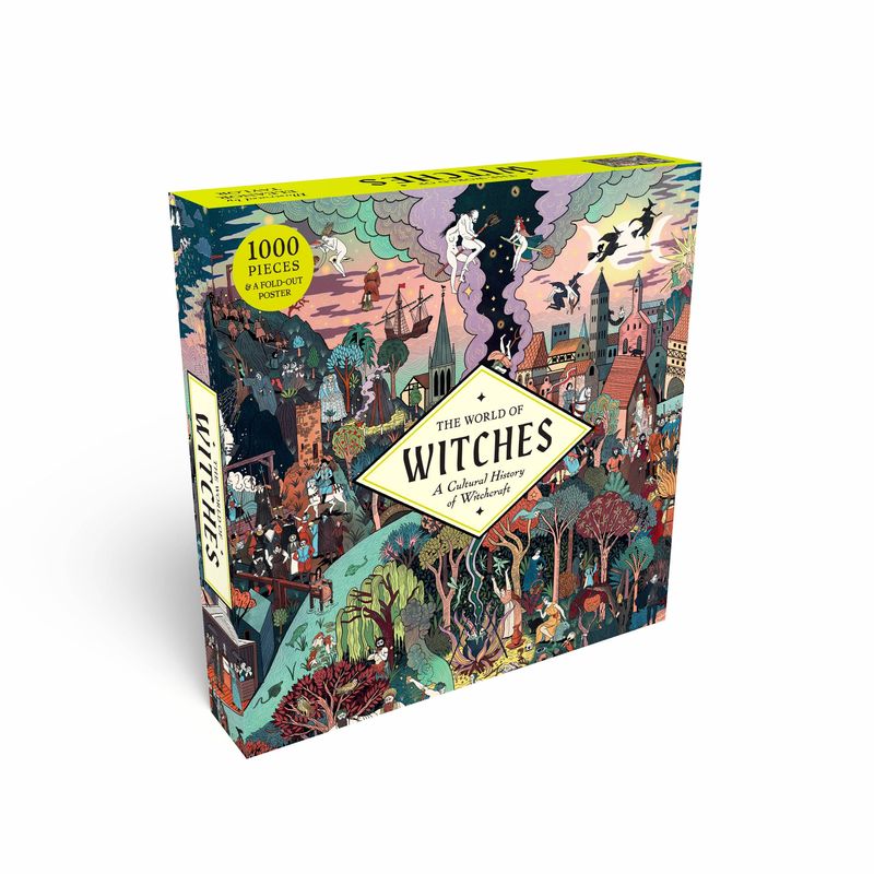 The World of Witches: A Cultural History of Witchcraft in a 1000pc Jigsaw Puzzle