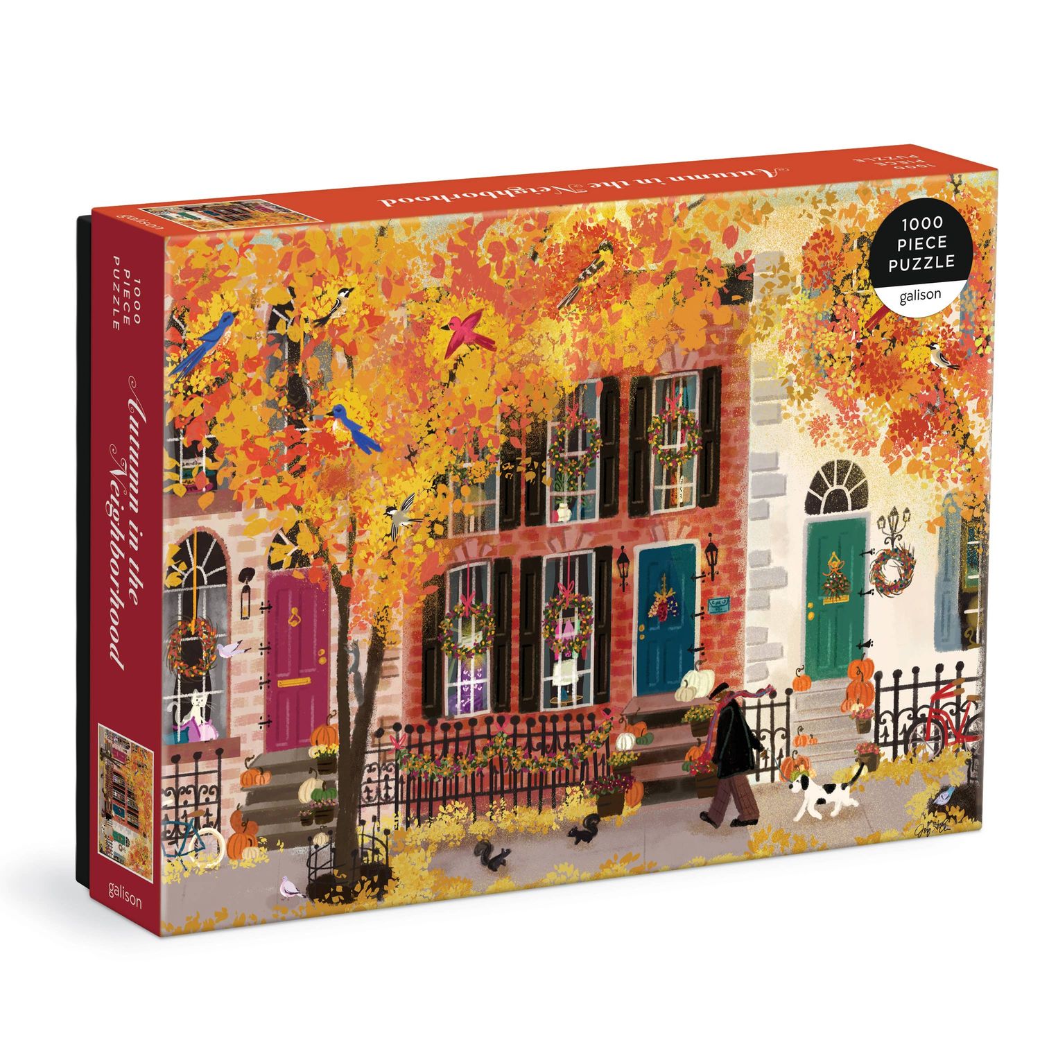 Autumn in the Neighborhood 1000pc Puzzle