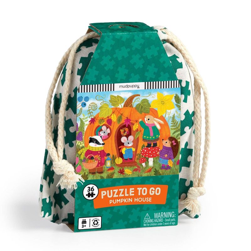 Pumpkin House 36pc Puzzle to Go