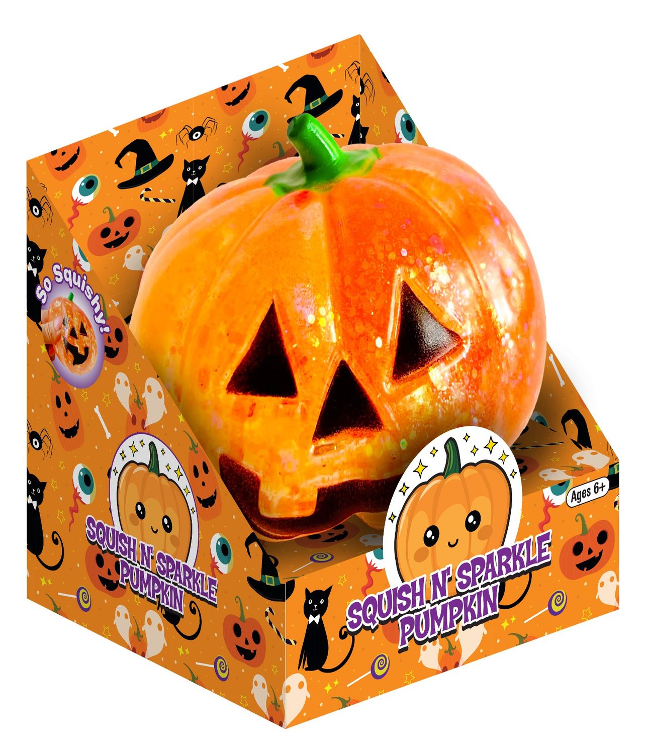 SQUISH N' SPARKLE PUMPKIN