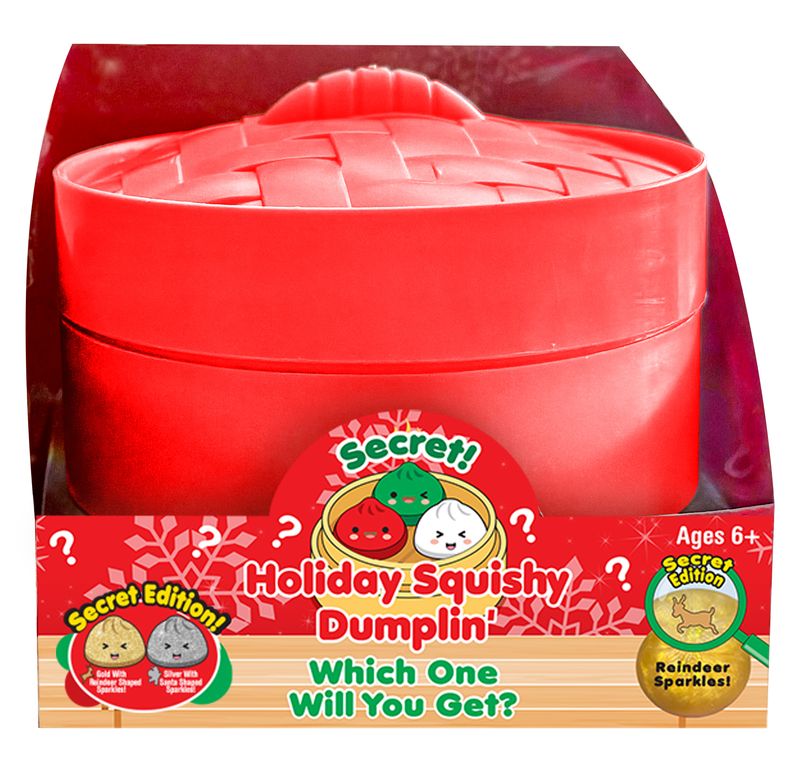 HOLIDAY SQUISHY SURPRISE DUMPLIN'