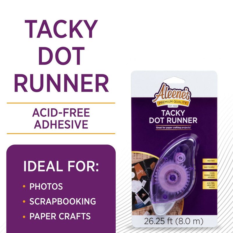 Aleene's Tacky Dot Runner