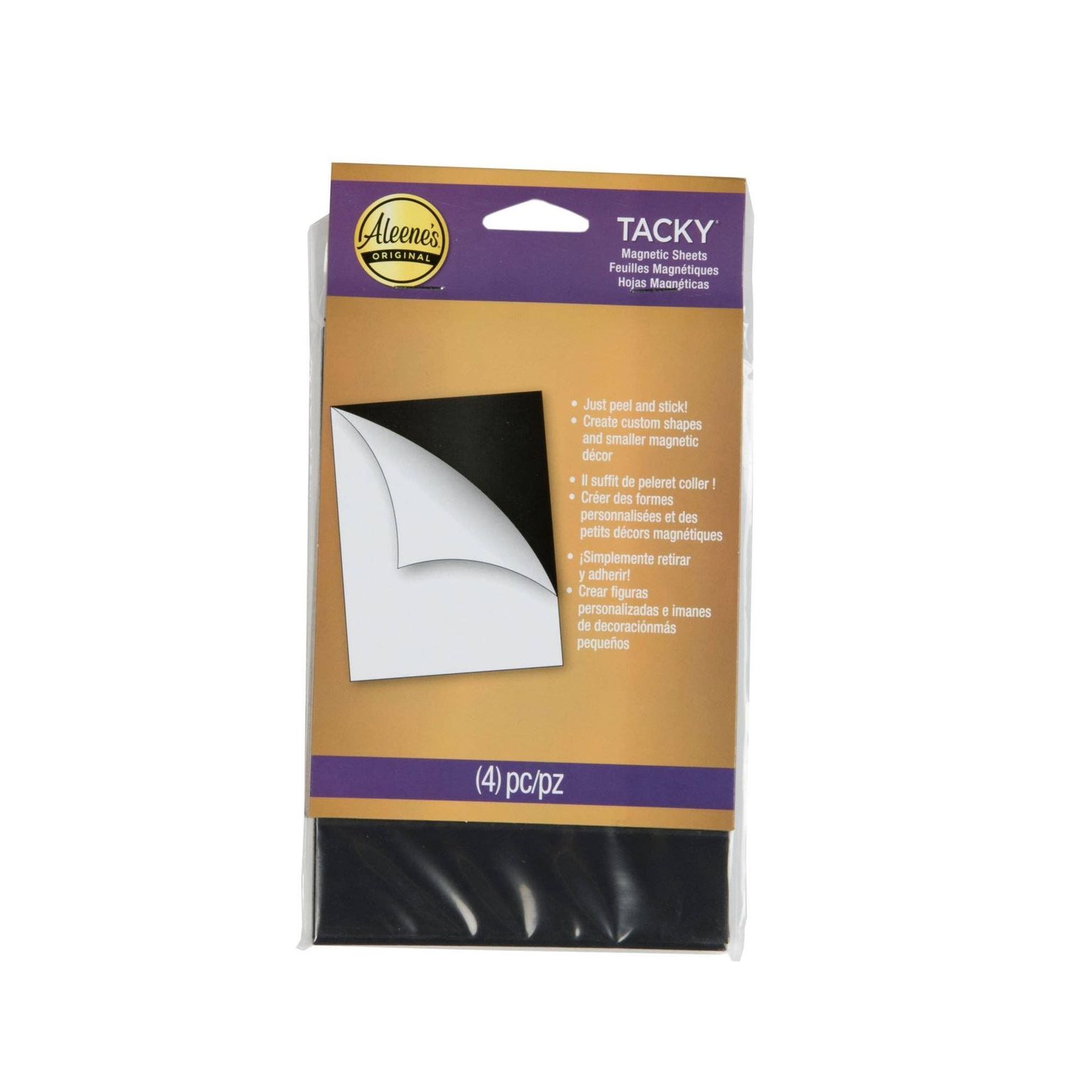 Aleene’s Tacky Magnetic Sheets 4 Pack