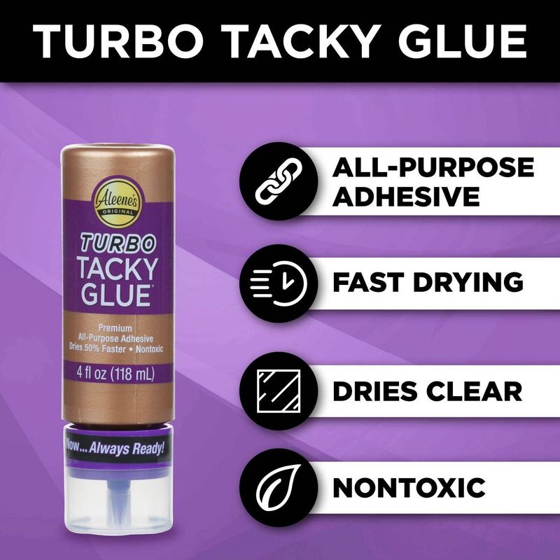 Aleene's Always Ready Turbo Tacky Glue 4 fl. oz.