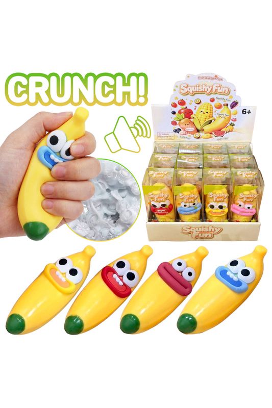 Goofy Banana Crunchy Squishy
