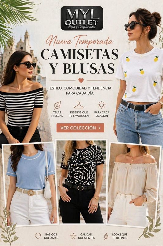Camisetas y Blusas