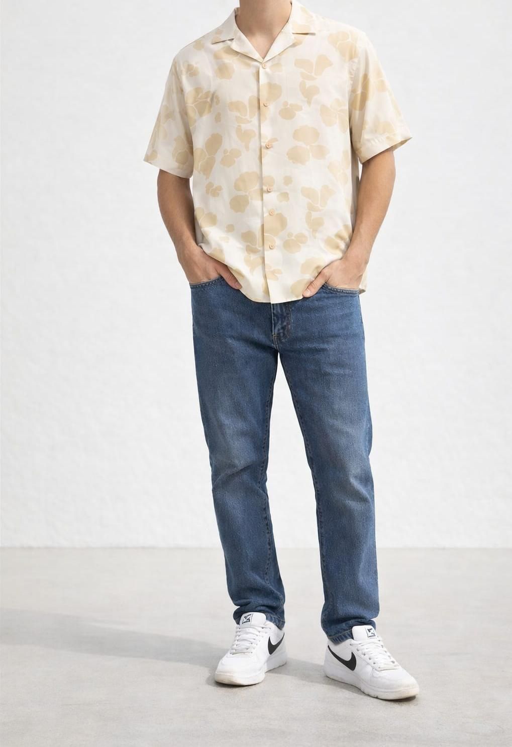 Camisa Havana Beige Floral