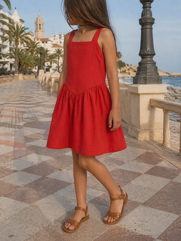 Vestido Red Summer Chic Girl – MYL OUTLET