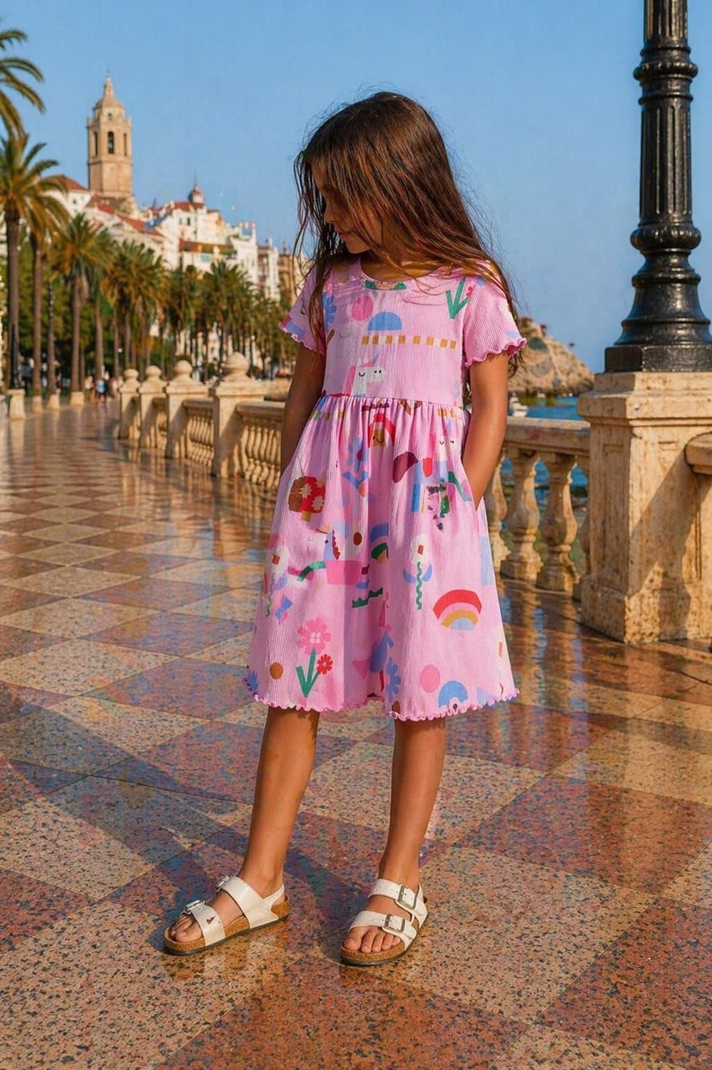 Vestido Rainbow Unicorn Chic Girl – MYL OUTLET
