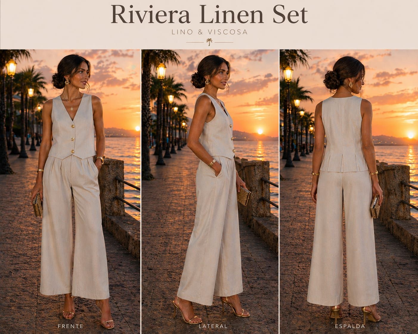 Conjunto Riviera Chic ✨