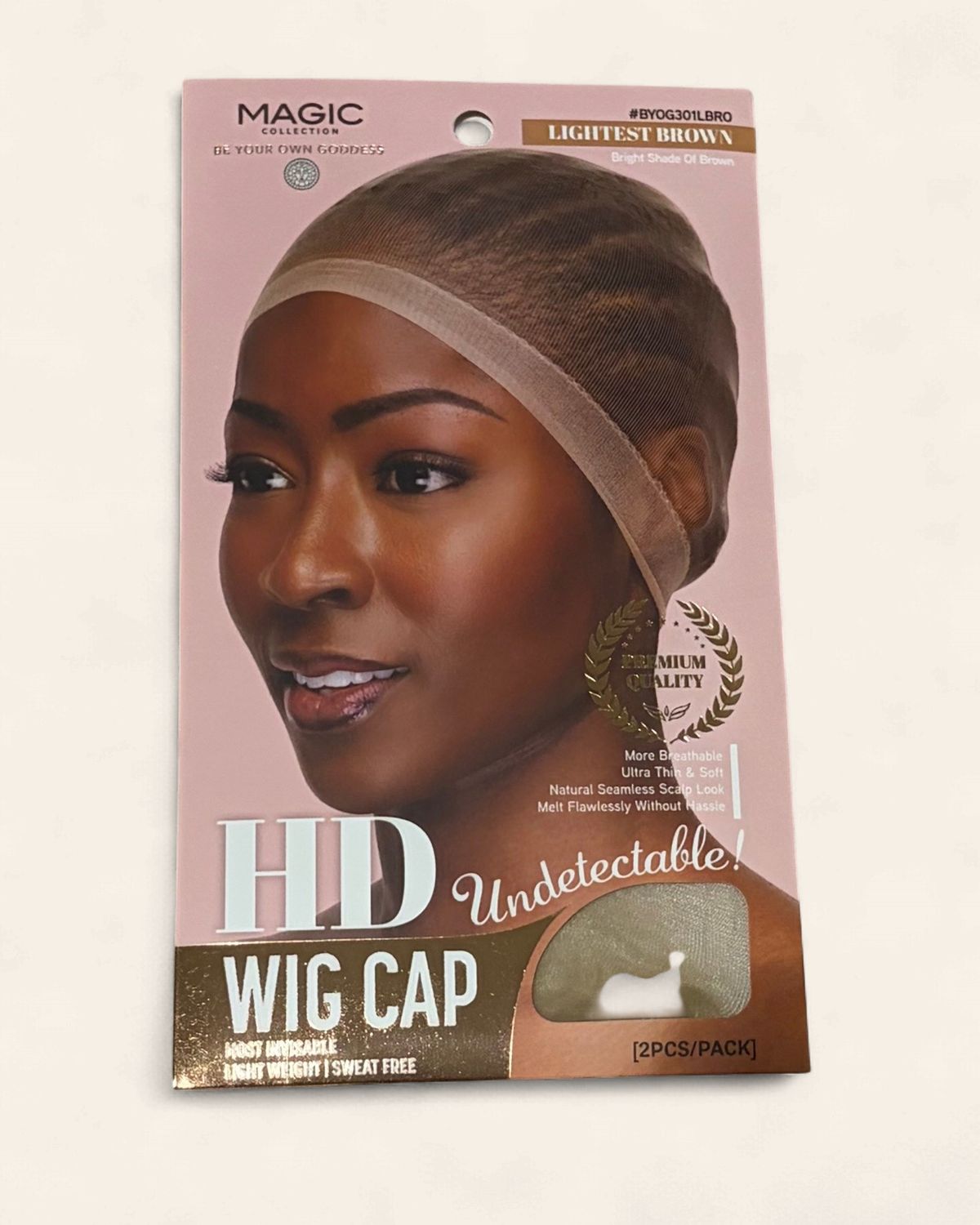 HD Wig Cap -lightest brown