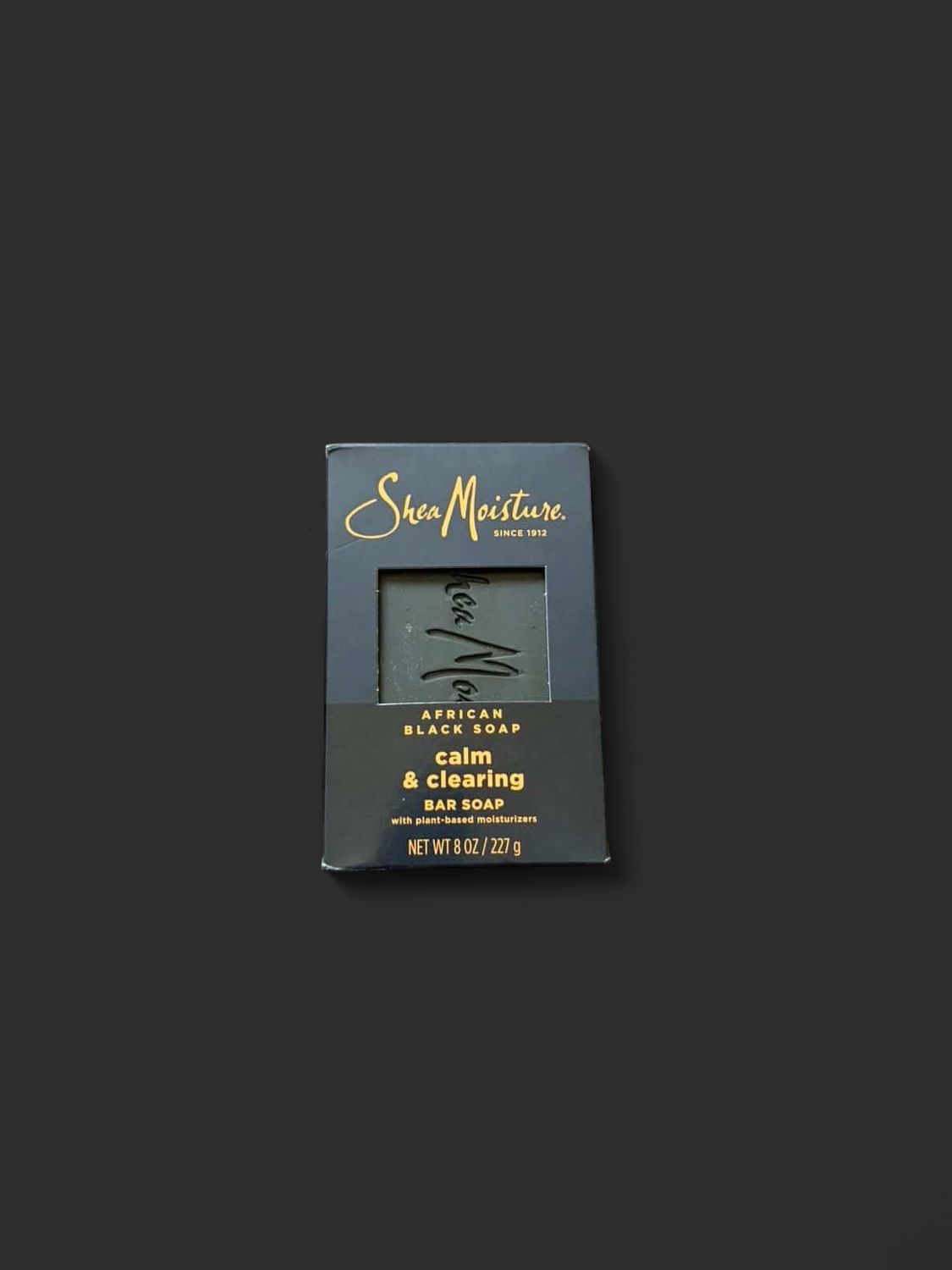 Shea Moisture African Black soap Calm &amp; Clearing Bar Soap